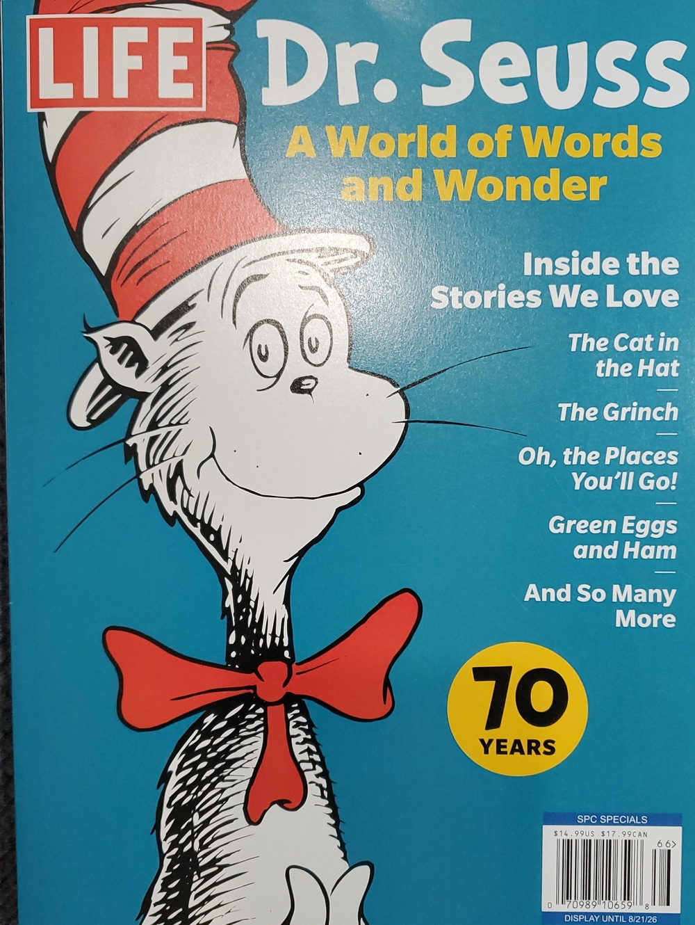 Life Magazine Dr. Seuss 70 Years  Special Edition